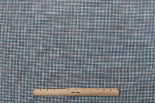 Phifer DCV Tartan Woven Vinyl Mesh Sling Chair Outdoor Fabric in Teal