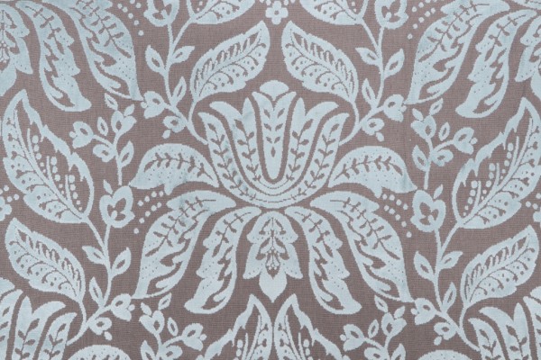 Thibaut Luxembourg Damask W71804 Velvet Upholstery Fabric in Aqua