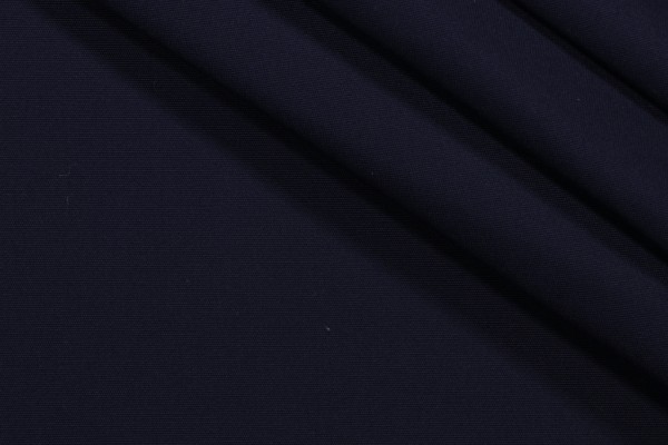 Sunbrella Canvas Woven Solution Dyed Acrylic Outdoor Fabric in Navy