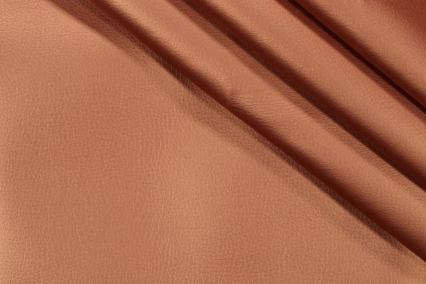 Click for 3.75 Yards Stof France Ekokuir Brilliant Vinyl Upholstery Fabric in Rouille Stof France Ekokuir Brilliant Vinyl Upholstery Fabric in Rouille
