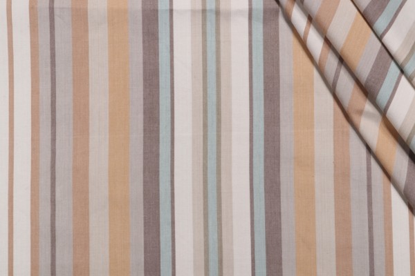 Thibaut Metropolis Stripe W83286 Woven Decorator Fabric in Sand