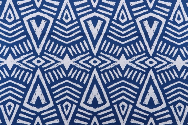 Click for 3.63 Yards Printed Polyester Outdoor Fabric in Marine Printed Polyester Outdoor Fabric in Marine