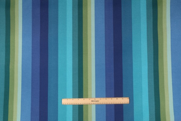 Richloom Islip Printed Polyester Outdoor Fabric in Teal