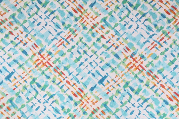 Richloom Capiz Printed Polyester Outdoor Fabric in Opal