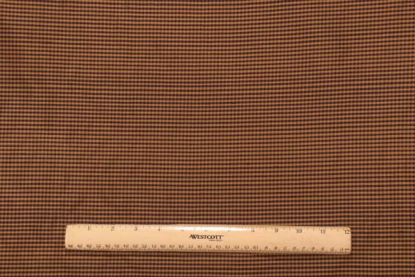 Onyx Age Silk Check Decorator Fabric in Purple Gold