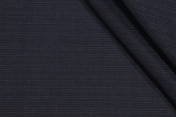 Grayton Solid Woven Oudoor Fabric in Navy Blue