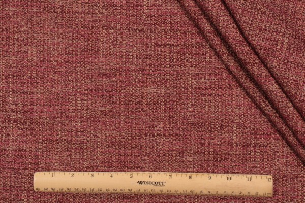 Mill Creek Conjure Woven Upholstery Fabric in Berry