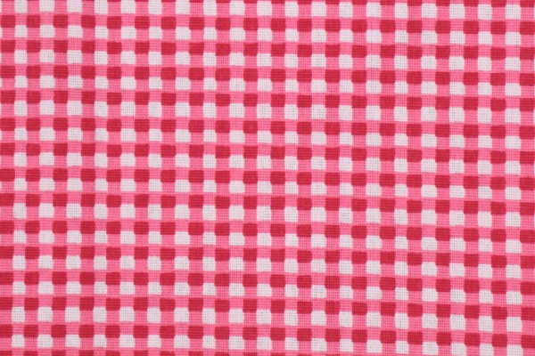 PK Lifestyles Gingham Printed Cotton Drapery Fabric in Red