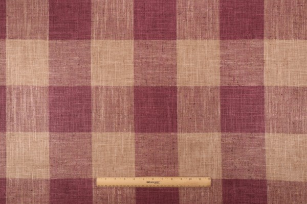 P Kaufmann Check Please Woven Decorator Fabric in Lilac