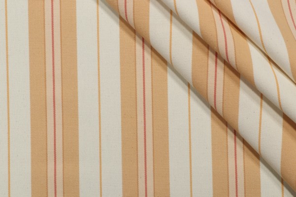 Click for 3.25 Yards Stripe Woven Decorator Fabric in Sunshine Stripe Woven Decorator Fabric in Sunshine