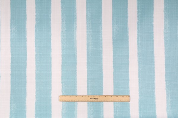 Premier Prints Nico - Luxe Printed Luxe Polyester Outdoor Fabric in Aqua