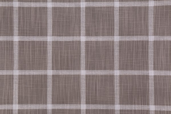Premier Prints Abbot-Slub Canvas Printed Cotton Drapery Fabric in Ecru
