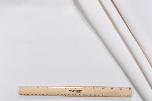 Textured Solid Woven Upholstery Fabric in Snow