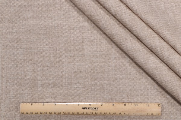 PK Lifestyles Desmond Solid Printed Drapery Fabric in Dune