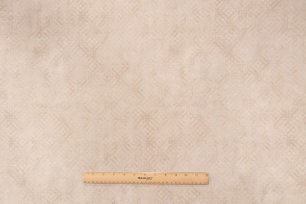PK Lifestyles Velour Texture Printed Velour Decorator Fabric in Vanilla