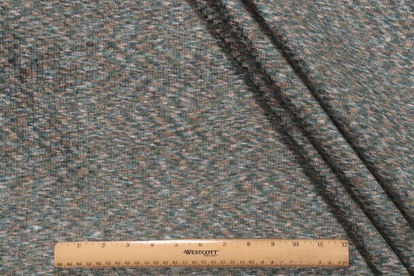 TFA Squish Chenille Upholstery Fabric in Peacock