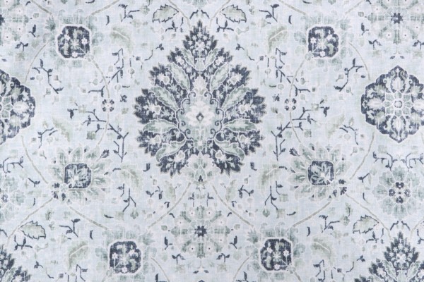 P Kaufmann Shanaya Printed Chenille Decorator Fabric in Sea Breeze