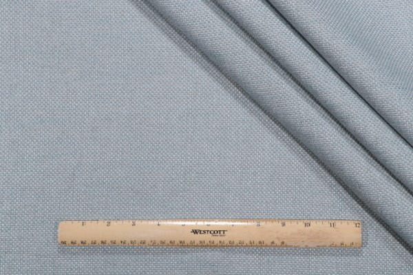 Norlina Woven Chenille Upholstery Fabric in Aqua