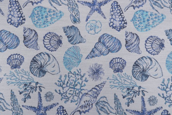 Golding What The Shell Woven Polyester Outdoor Fabric in Denim