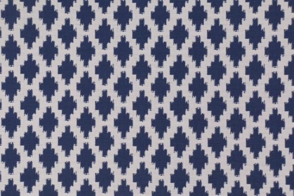 Covington Bach Woven Polypropylene Outdoor Fabric in 557 Dark Denim