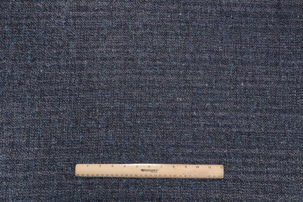 Keeper Woven Upholstery Fabric in Midnight