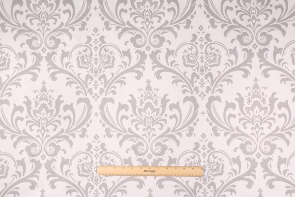 Premier Prints Traditions Twill Printed Cotton Drapery Fabric in Storm