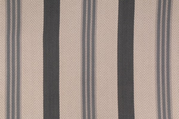 Onyx Age Boulevard Stripe Woven Decorator Fabric in Slate