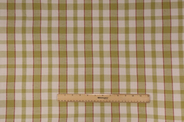 Onyx Age Vijya Woven Decorator Fabric in Green/Beige/Red