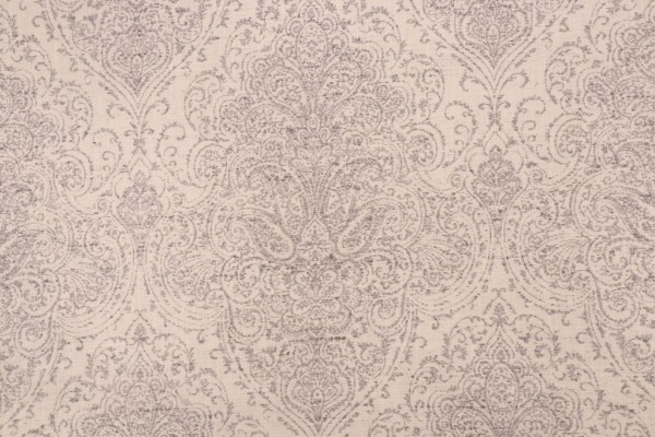 Damask Upholstery Fabric in Dove