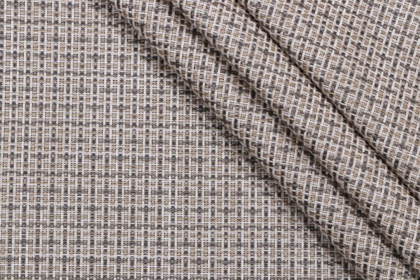 Phifertex Jazzy Cane Wicker Woven Vinyl Mesh Sling Chair Outdoor Fabric in Glow