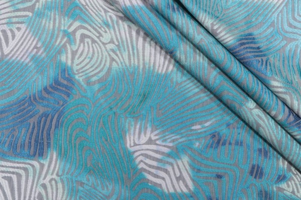 Kaufmann Down To Earth Tapestry Upholstery Fabric in Calypso