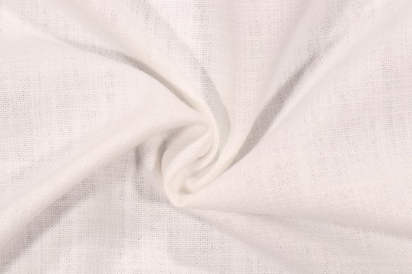 PK Lifestyles Gramercy Solid Woven Decorator Fabric in Snow