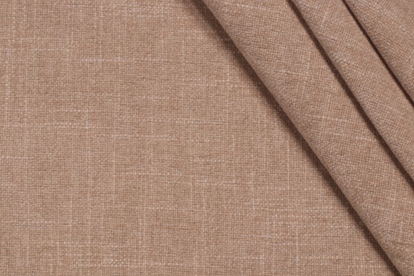 Richloom Asher Chenille Upholstery Fabric in Jute