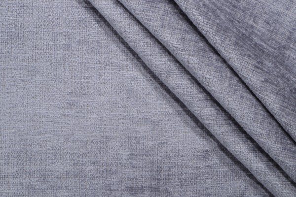 P Kaufmann Lucca Woven Chenille Upholstery Fabric in Blue Smoke