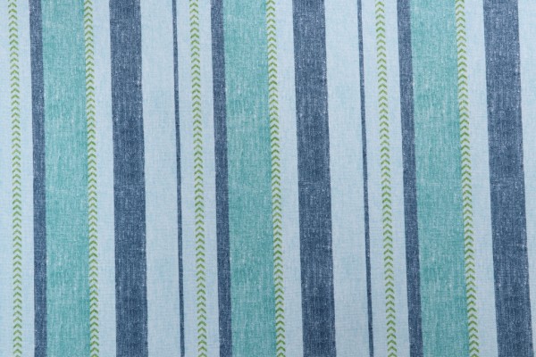 Richloom Weekender Printed Polyester Outdoor Fabric in Lagoon
