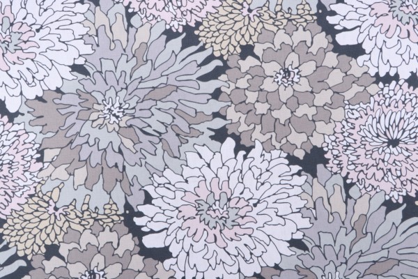 Magnolia Home Vincent Printed Cotton Drapery Fabric in Blossom