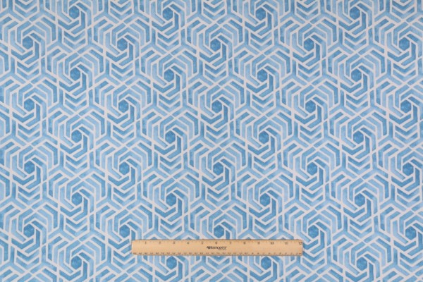 Mill Creek Leisure Printed Polyester Outdoor Fabric in Oceania