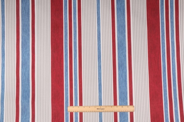 Richloom Bacall Printed Polyester Outdoor Fabric in Berry