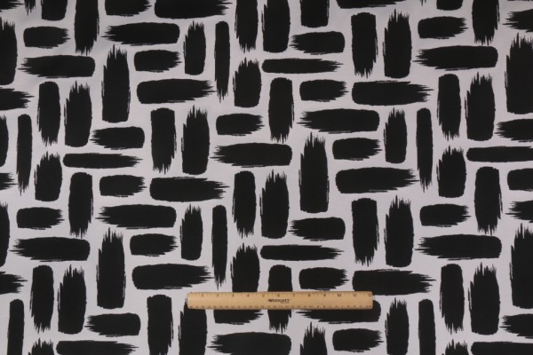 Richloom Baja Printed Polyester Outdoor Fabric in Shadow