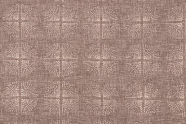 Studio NYC Array Emb Embroidered Drapery Fabric in Smoke