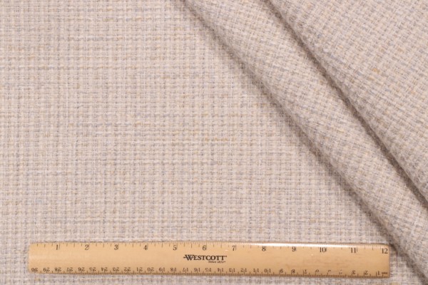 Golding District Woven Chenille Upholstery Fabric in Alabaster