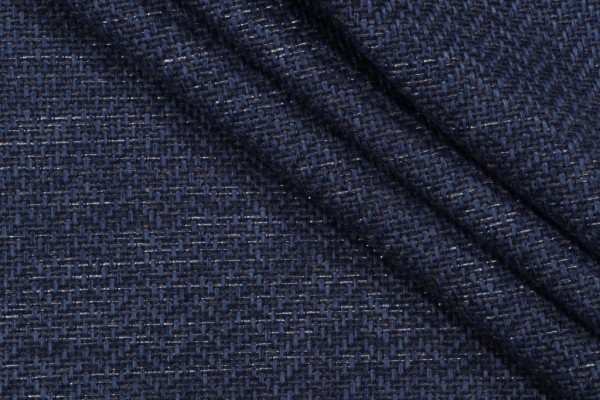 Chewave Woven Upholstery Fabric in Naval