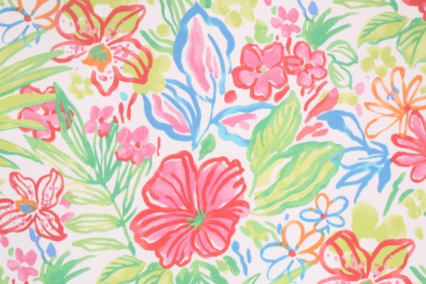 Click for 2.25 Yards Richloom Valeda Printed Polyester Outdoor Fabric in Island Richloom Valeda Printed Polyester Outdoor Fabric in Island