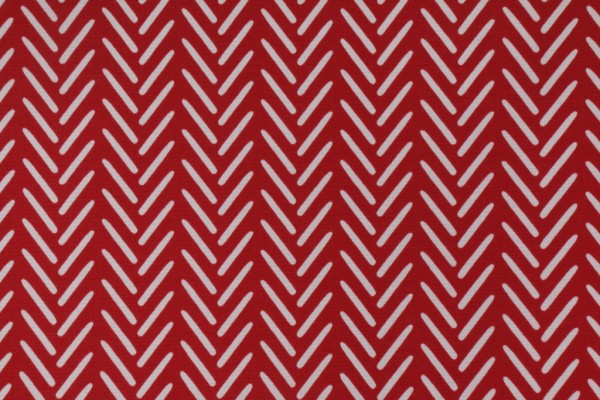 Richloom Afton Printed Polyester Outdoor Fabric in Red