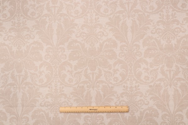 Lacefield Charlotte-Heavy Basket Printed Cotton Blend Drapery Fabric in Chalk