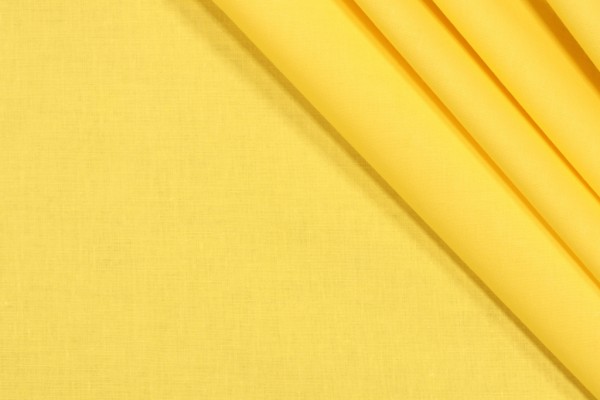 Stof France Aquitaine Woven Quilting Craft Cotton Fabric in Jaune (Yellow)