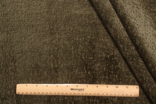 Crypton Hesse High Performance Woven Chenille Upholstery Fabric in Green