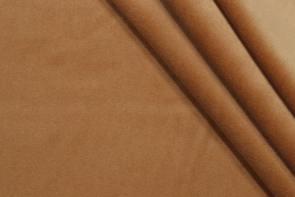 Kaufmann Merit High Performance Velvet Upholstery Fabric in Nugget