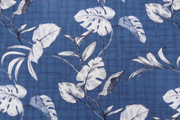 Click for 1 Yards Magnolia Home Havana Printed Cotton Drapery Fabric in Harbor Magnolia Home Havana Printed Cotton Drapery Fabric in Harbor