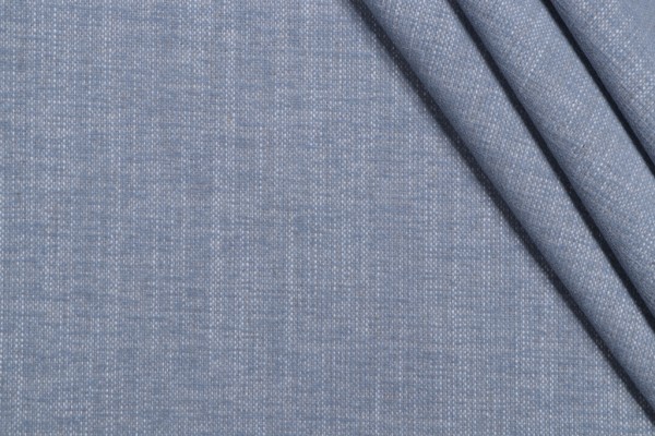Crypton Nomad High Performance Chenille Upholstery Fabric in Chambray